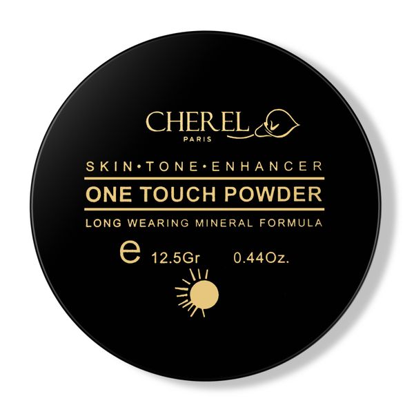 Пудра компактна для обличчя Cherel One Touch #3 8123 фото